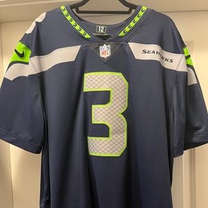 NFL seattle Seahawks Russell Wilson Nike (XXL)